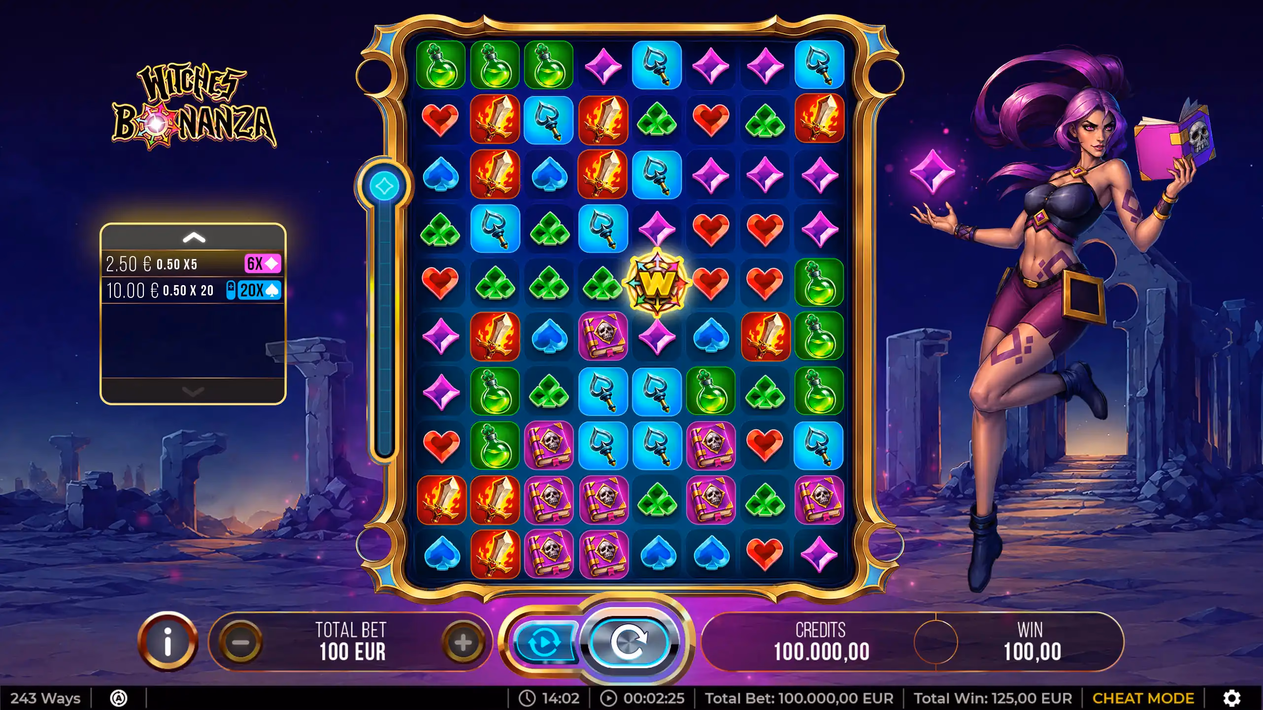 Witches Bonanza - Slot Design